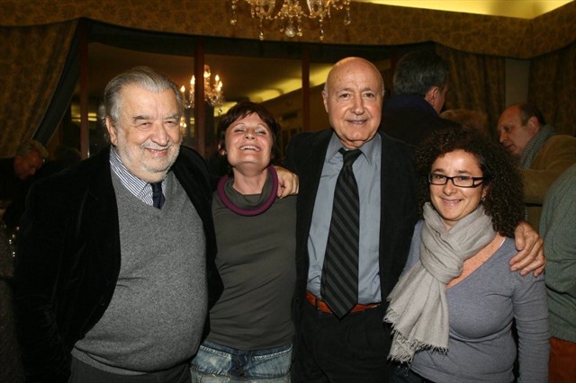 Pupi Avati, Maya Reggi, Franco Mariotti e Raffaella Spizzichino