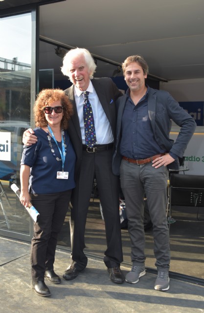 Raffaella Spizzichino, Douglas Kirkland e Carlo Dutto Roma 2019 (photo by Marco Bonanni)