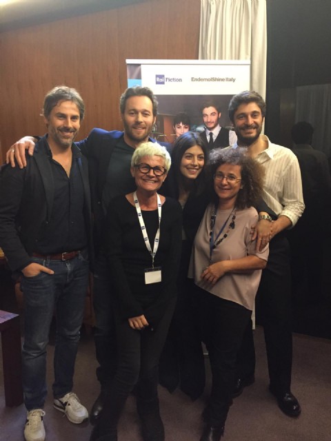 Carlo Dutto, Giorgio Marchesi, Maya Reggi, Alessandra Mastronardi, Raffaella Spizzichino e Lino Guanciale